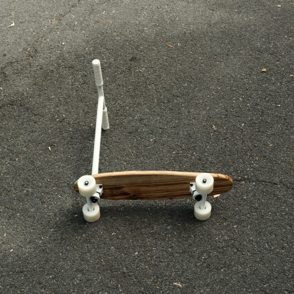 Scooterboard in white side 3